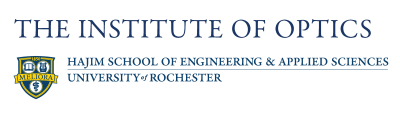 The Institute of Optics_with Hajim Logo